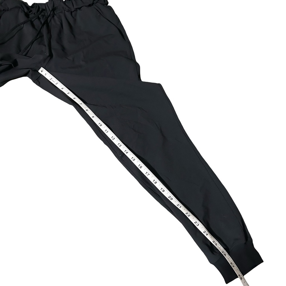 Lululemon Black Jogger Pants Size 6 Athletic Drawstring Lightweight - Picture 7 of 9